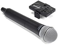 Samson Go Mic Mobile Receiver with Q8 Dynamic Handheld Microphone and Transmitter